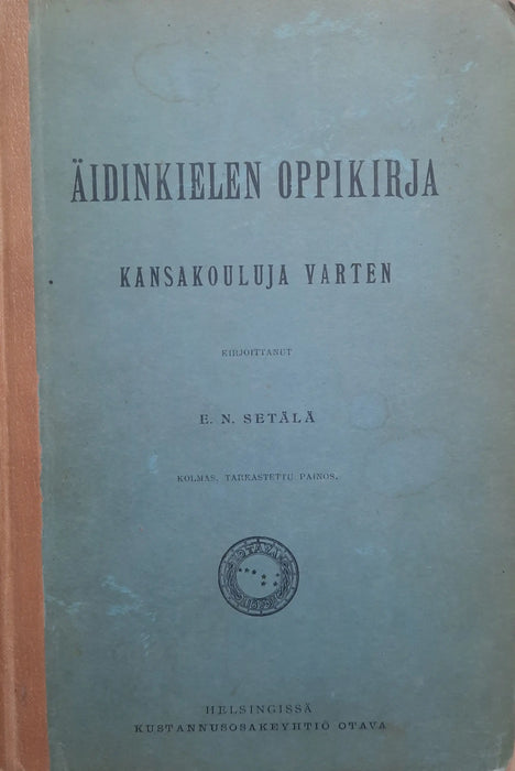Äidinkielen oppikirja - Anyanyelvi tankönyv - Oskola Antikvárium
