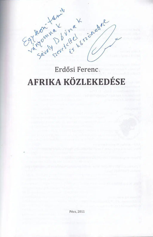 Afrika közlekedése - Oskola Antikvárium
