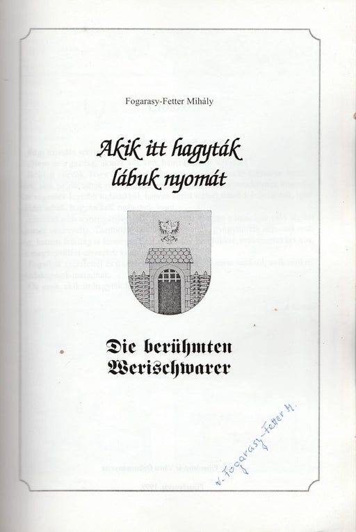 Akik itt hagyták lábuk nyomát - Oskola Antikvárium