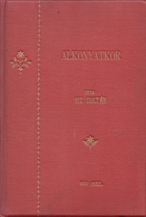 Alkonyatkor - Versek 1989 - 1932 - Oskola Antikvárium