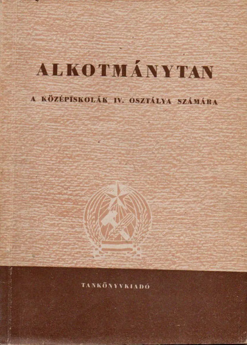 Alkotmánytan - Oskola Antikvárium