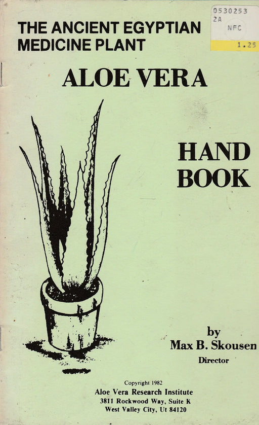 Aloe Vera - Hand Book - Oskola Antikvárium