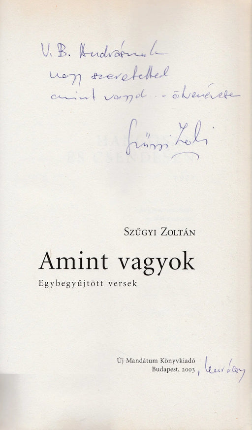 Amint vagyok - Oskola Antikvárium