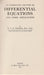 An Elementary Treatise on Differential Equations and Their Applications - Oskola Antikvárium