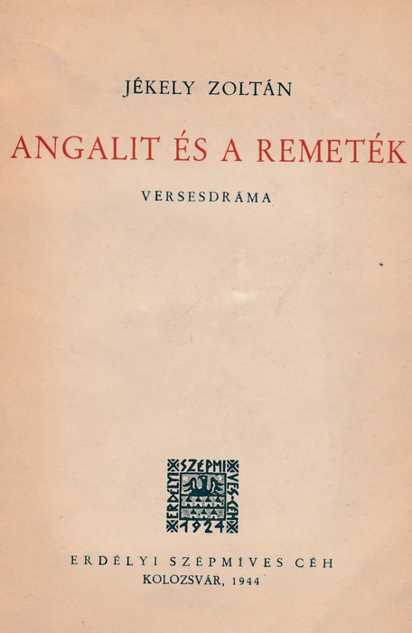 Angalit és a remeték - Oskola Antikvárium