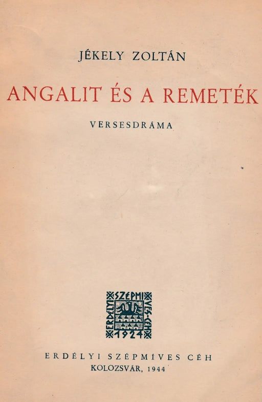 Angalit és a remeték - Oskola Antikvárium