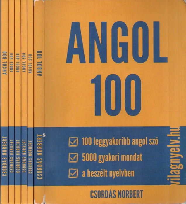 Angol 100 - 200 - 300 - 400 - 500 - 600 - Oskola Antikvárium