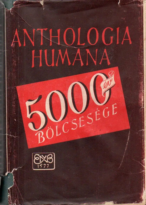 Anthologia humana - Oskola Antikvárium