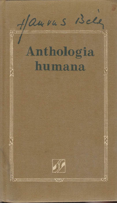 Anthologia humana - Oskola Antikvárium