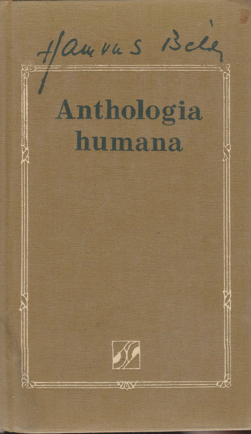 Anthologia humana - Oskola Antikvárium