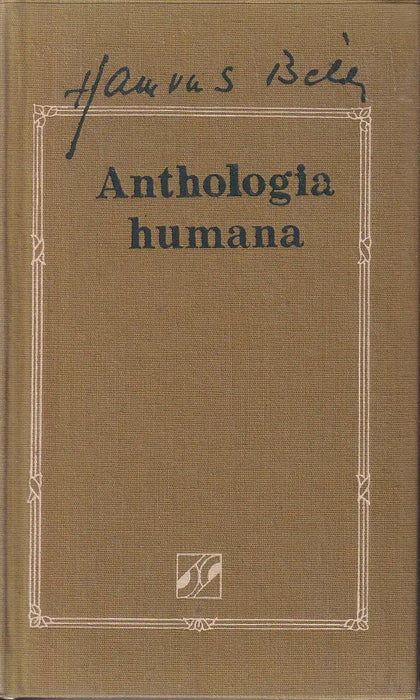 Anthologia humana - Oskola Antikvárium