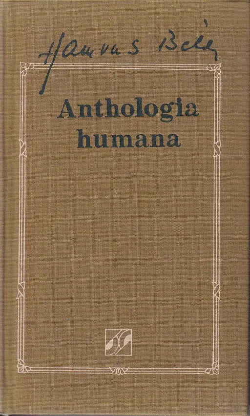 Anthologia humana - Oskola Antikvárium