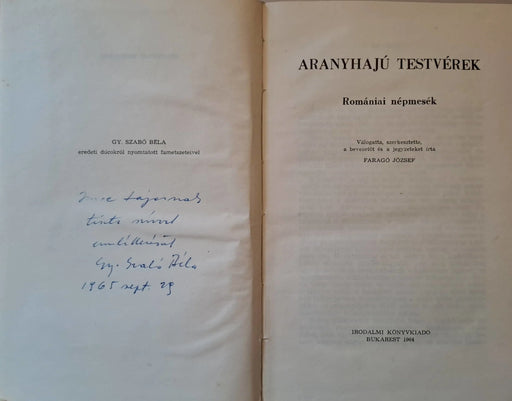 Aranyhajú testvérek - Oskola Antikvárium