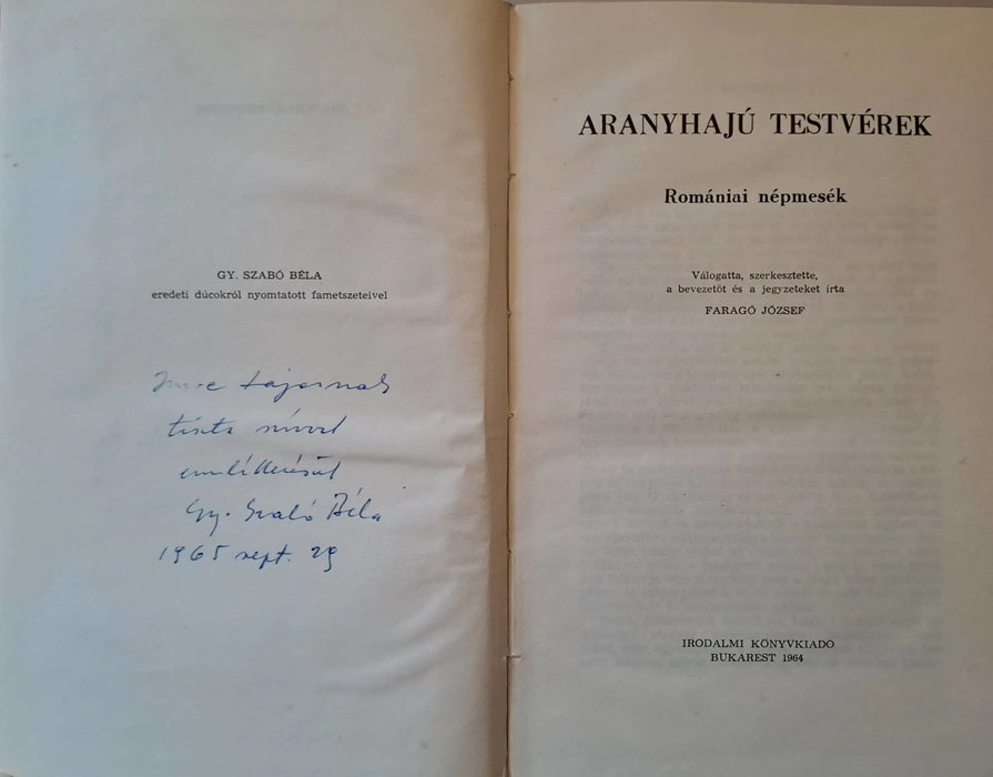 Aranyhajú testvérek - Oskola Antikvárium