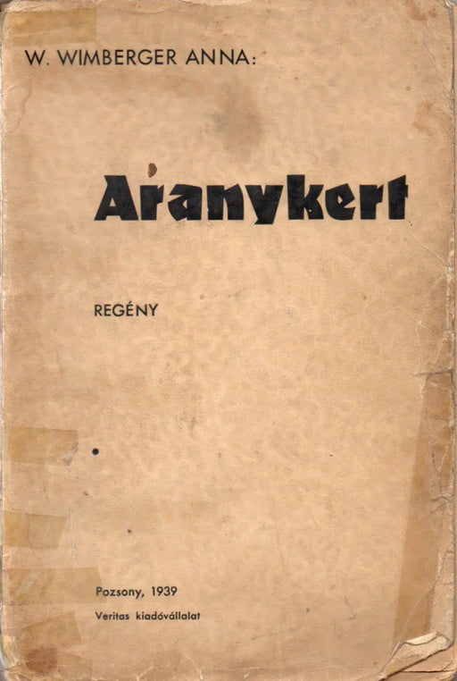 Aranykert - Oskola Antikvárium