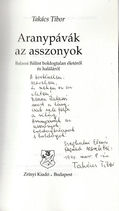 Aranypávák az asszonyok - Oskola Antikvárium