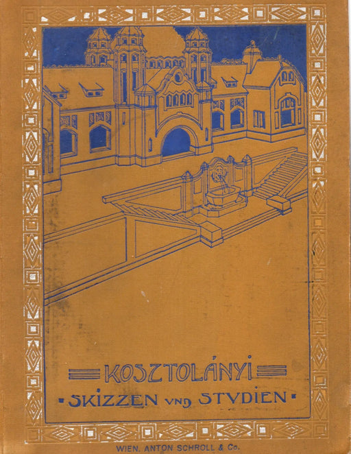 Architektonische Skizzen und Studien - Oskola Antikvárium