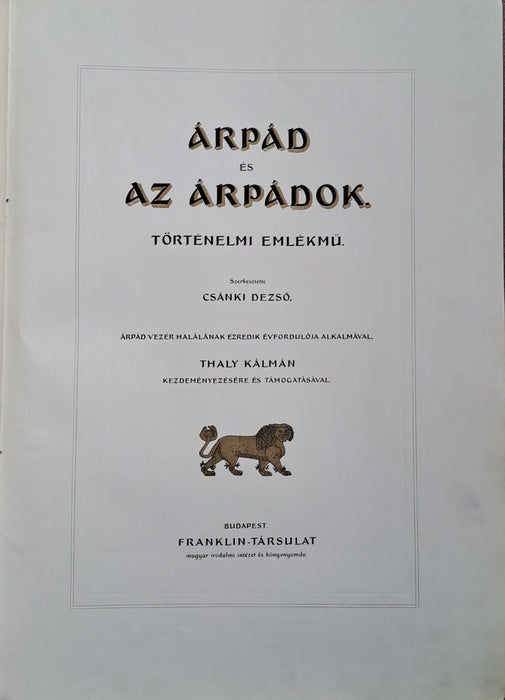 Árpád és az Árpádok - Oskola Antikvárium
