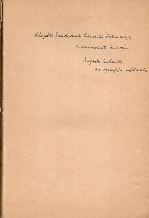 Auguste Corbeille csudálatos kalandjai - Oskola Antikvárium