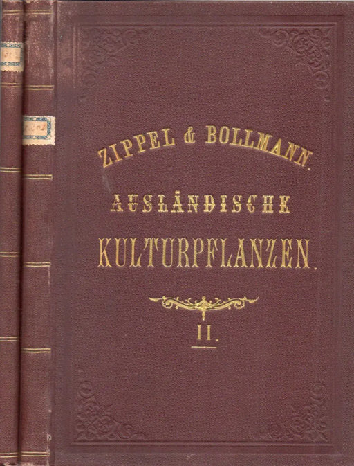 Ausländische Kulturpflanzen in farbigen Wandtafeln - Text I - III. - Oskola Antikvárium