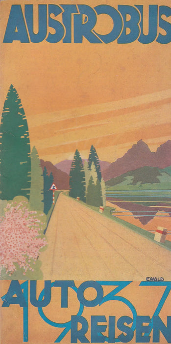 Austrobus - Autoreisen 1937 - Oskola Antikvárium