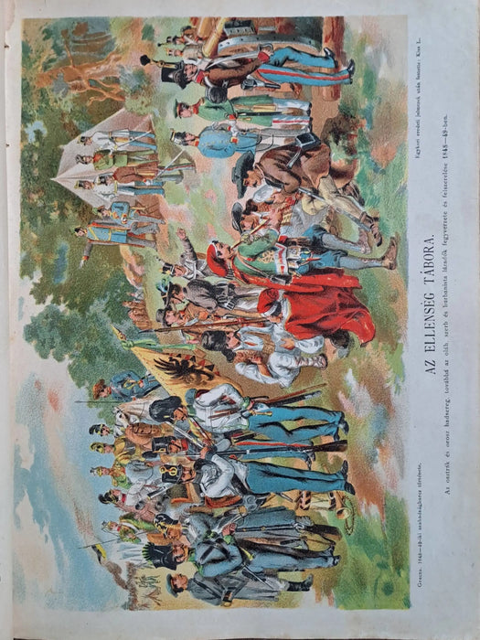 Az 1848 - 49 - iki magyar szabadságharcz története I - II. - Oskola Antikvárium