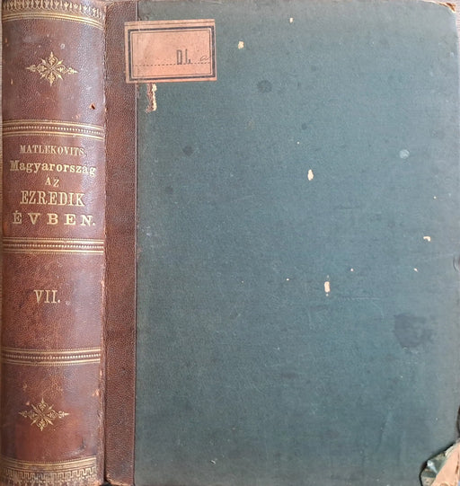 Az 1896. évi ezredéves kiállítás eredménye VII. Bányászat, kohászat, ipar - Oskola Antikvárium
