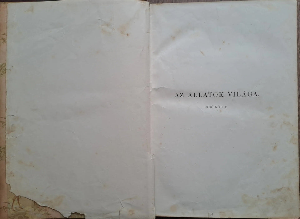 Az állatok világa I - X. - Oskola Antikvárium