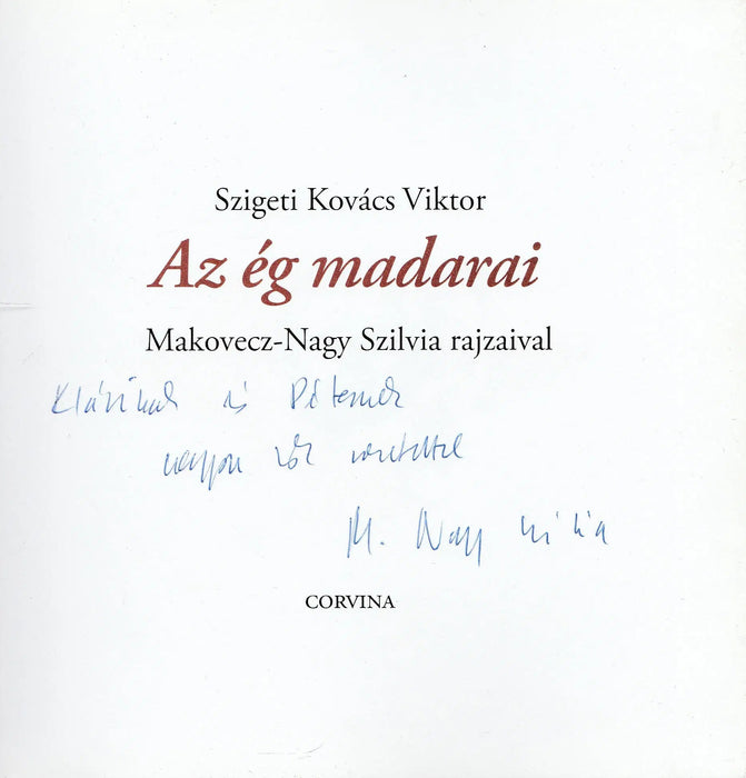 Az ég madarai - Oskola Antikvárium