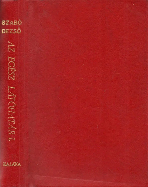 Az egész látóhatár I. - Oskola Antikvárium
