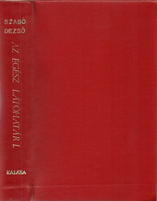 Az egész látóhatár I. - Oskola Antikvárium