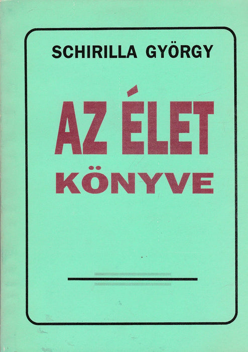 Az élet könyve - Oskola Antikvárium