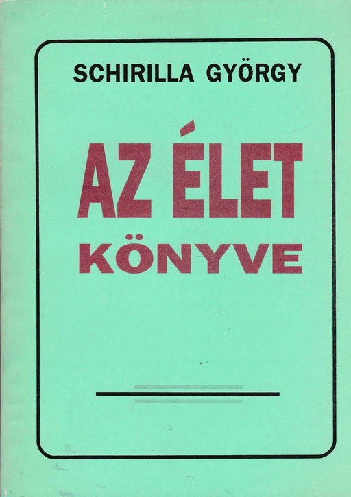 Az élet könyve - Oskola Antikvárium
