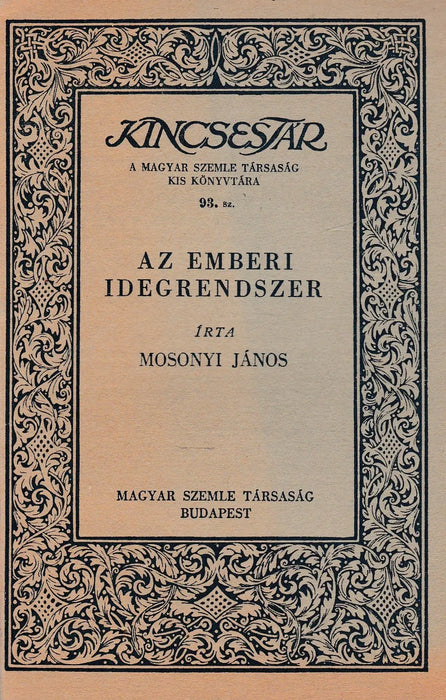 Az emberi idegrendszer - Oskola Antikvárium