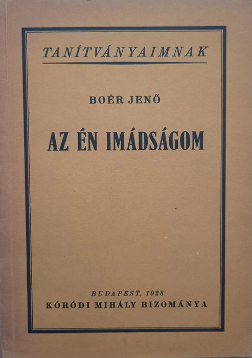 Az én imádságom - Oskola Antikvárium