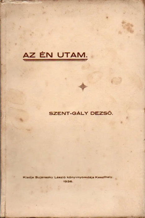 Az én utam - Oskola Antikvárium