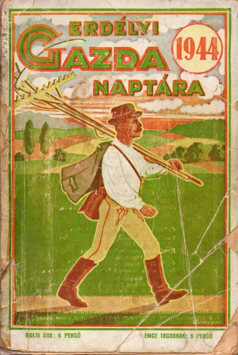 Az erdélyi gazda naptára 1944 évre - Oskola Antikvárium