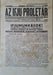Az ifju proletár 1919. január 7. - Oskola Antikvárium