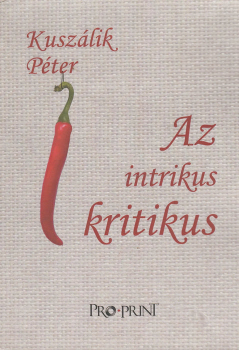 Az intrikus kritikus - Oskola Antikvárium