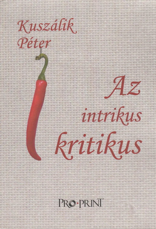 Az intrikus kritikus - Oskola Antikvárium