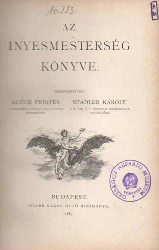 Az inyesmesterség könyve - Oskola Antikvárium