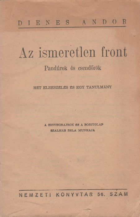 Az ismeretlen front - Oskola Antikvárium