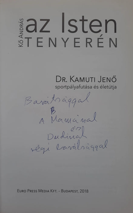 Az Isten tenyerén - Oskola Antikvárium