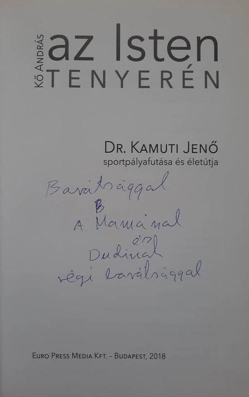 Az Isten tenyerén - Oskola Antikvárium