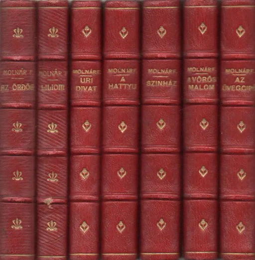 Az ördög - Liliom - Uri divat - A hattyú - Színház - A vörös malom - Az üvegcipő - Oskola Antikvárium