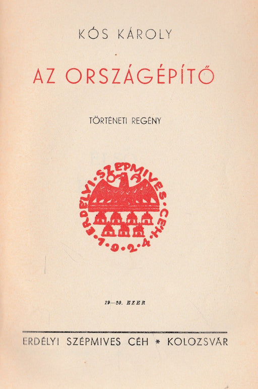 Az Országépítő - Oskola Antikvárium