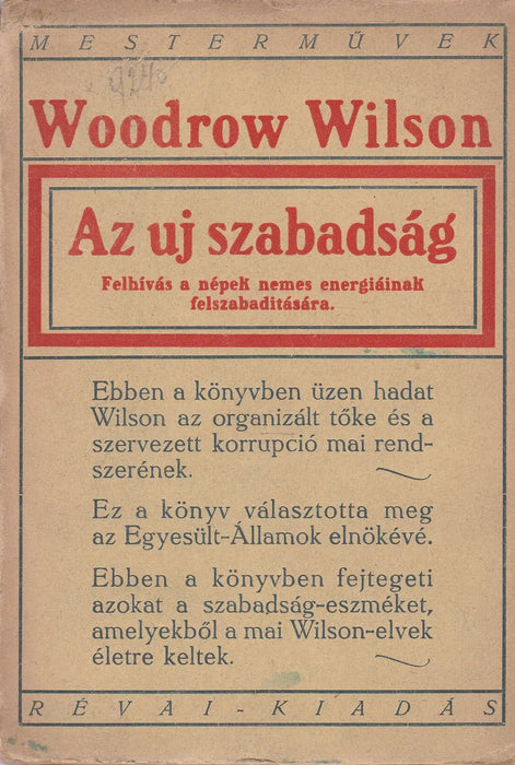 Az új szabadság - Oskola Antikvárium