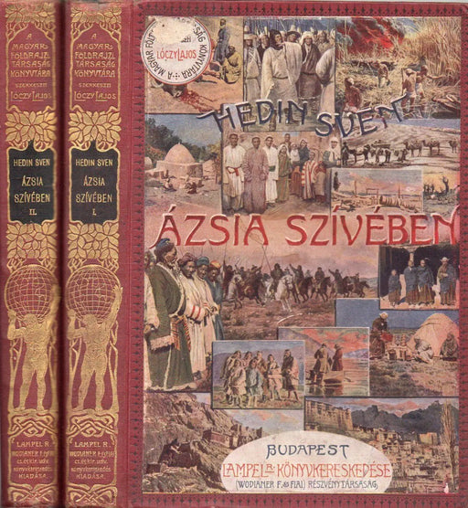 Ázsia szívében I - II. - Oskola Antikvárium