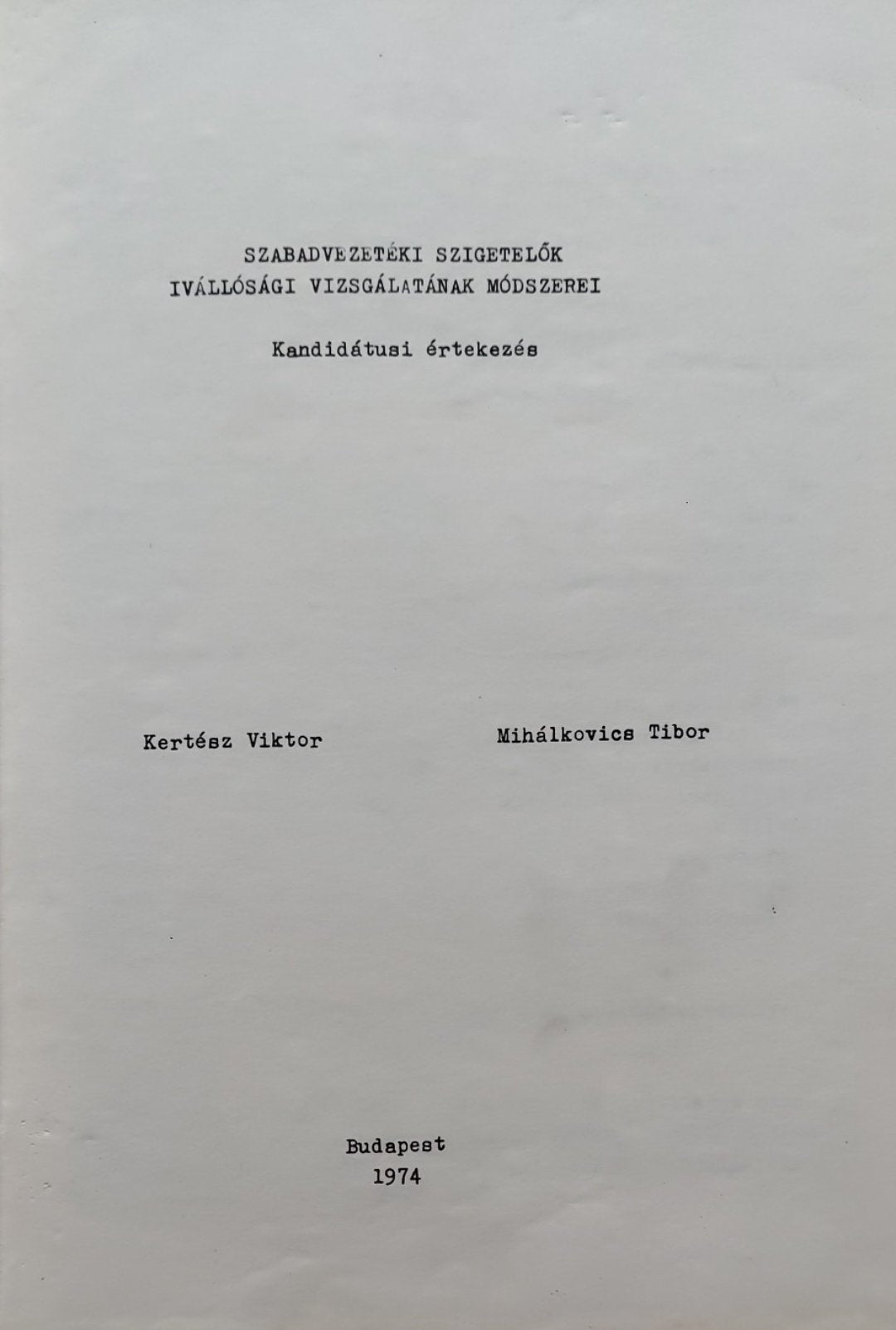 Villamosenergia-rendszerek