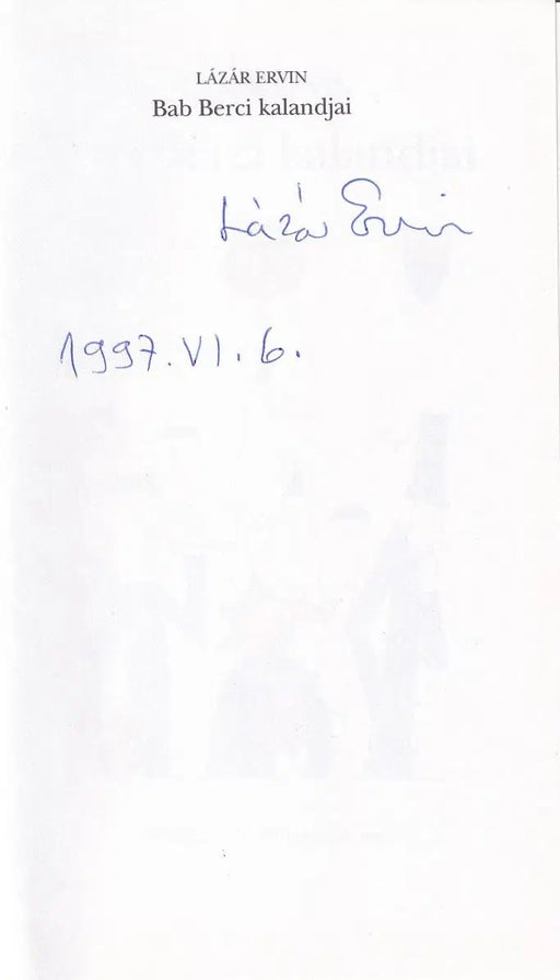 Bab Berci kalandjai - Oskola Antikvárium